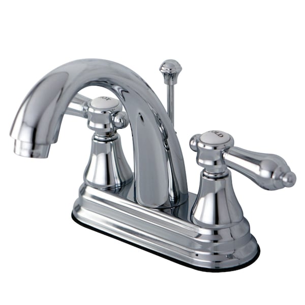 KS7611BAL 4" Centerset Bathroom Faucet, Polished Chrome